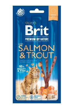 Brit Premium Cat by Nature Sticks Salmon & Trout (3pcs)