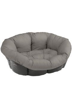 Vankúš SOFA 12 bavlna sivý 114x83x37cm FP 1ks