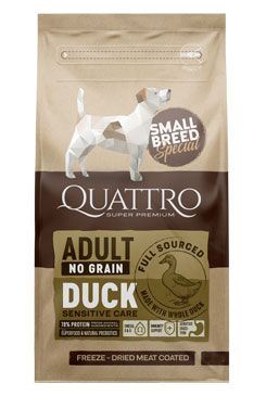 QUATTRO Dog Dry SB Adult Kačica 7kg