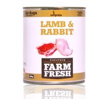 Farm Fresh Dog Lamb &amp; Rabbit konzerva 800g