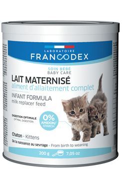 Francodex Mlieko náhradné krmivo pre mačiatka plv 200g