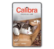 Calibra Cat vrecko Premium Adult Lamb &amp; Poultry 100g