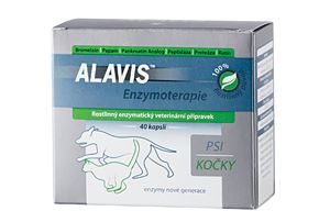 Alavis Enzymoterapia pre psov a mačky 40cps