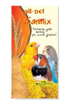Krmivo pre Vtáky SANMIX, vlhké, vaječné 4kg