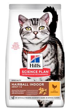 Hill 'Fel. Dry Adult "HBC for indoor cats" Chicken 300g