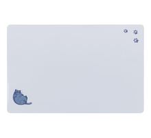 Prestieranie pre mačky, Fat Cat s labkami, 44 x 28 cm, sivá