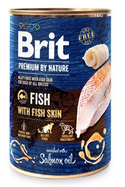 Brit Premium Dog by Nature konz Fish & Fish Skin 400g