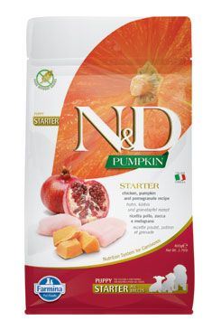 N & D Pumpkin DOG Puppy Starter Chicken & Pomegranate 800g