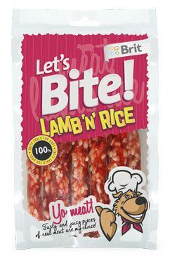 Brit pochoutka Let's Bite Lamb'n'Rice 105g