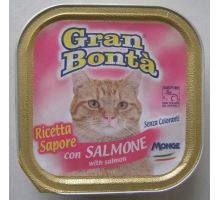 Gran Bonta paštéta s lososom pre mačky 100g