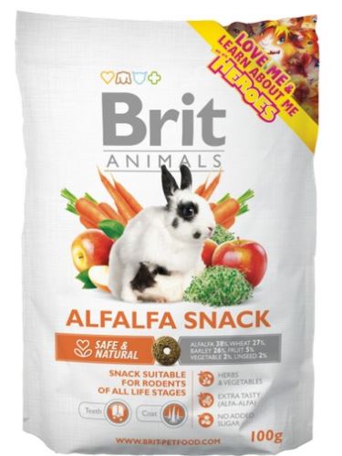 Brit Animals Alfalfa Snack for rodents 100g