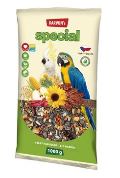 Darwin 's veľký papagáj special 1kg