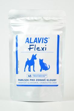 Vyradené Alavis Flexi na kĺby pre psov a mačky 45 kociek