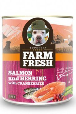 Farm Fresh Dog Salmon & Herring + Cranberries Konzerte 750g