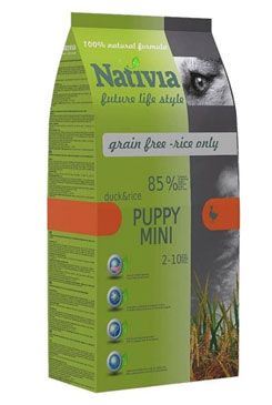 Nativia Dog Puppy Mini Duck&Rice 1kg