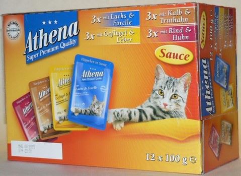 Athena Cat vrecko Gravy Multipack 12x100 g