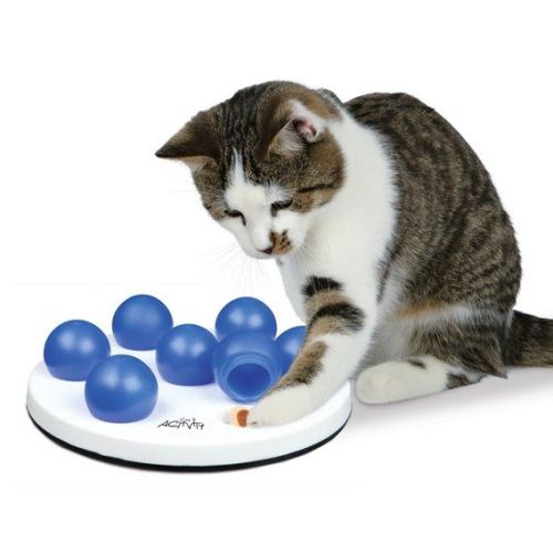 Cat Aktivity SOLITAIRE - zábavná doska so 7 loptičkami 20 cm