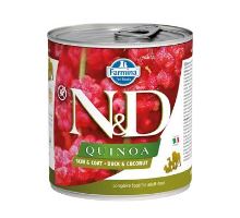 N &amp; D DOG quinoa Adult Duck &amp; Coconut 285g