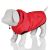Červená vesta PALERMO s odopínacou kapucňou TRIXIE XS 27 cm