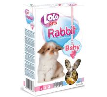 Lolo BABY kompl. krmivo pre králiky do 3 mes. 400g krabička