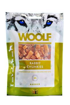 WOOLF pochúťka rabbit chunkies 100g