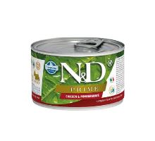 N &amp; D DOG PRIME Adult Chicken &amp; Pomegranate Mini 140g