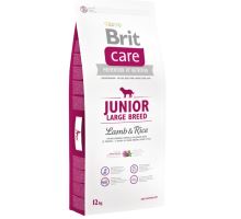 Brit Care Dog Junior Large Breed Lamb &amp; Rice 2 balenia 12kg