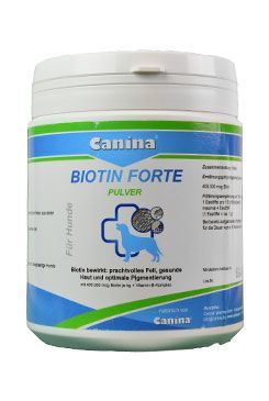 Canina Biotín Forte plv 500g