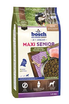 Bosch Dog Senior Maxi Chicken & Rice 1kg