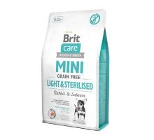 Brit Care Dog Mini Grain Free Light & Sterilised 2 balenia 7kg