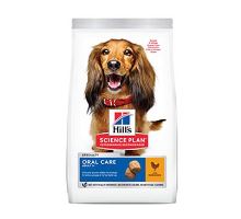 Hill &#39;Can.Dry SP Oral Care Adult Medium Chicken 12kg