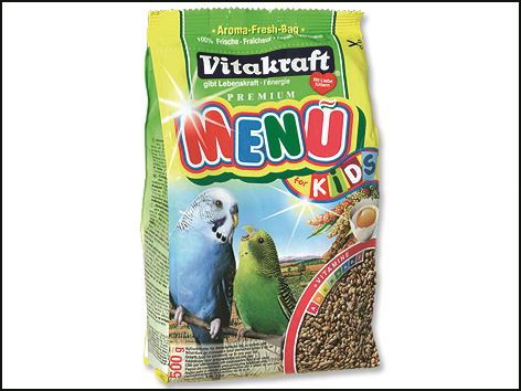 Menu budgies Junior bag 500g