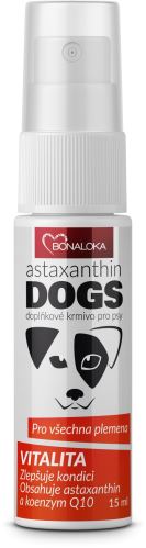Bonaloka Astaxantín Dogs Vitalita, 15ml