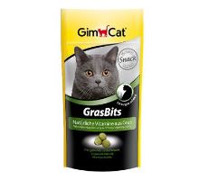 Gimcat GRAS BITS tabl. s mačacie trávou 40g