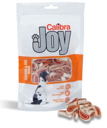 Calibra Joy Chicken & Cod Sushi 80g / 12ks