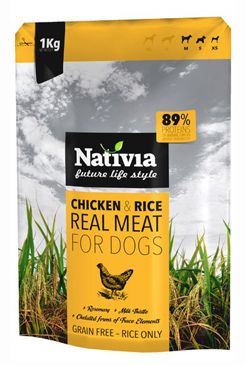 Nativite Real Meat Chicken & Rice 8kg