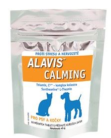Alavis Calming pre psov a mačky 30tbl 45g