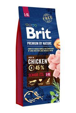 Brit Premium Dog by Nature Senior L + XL 15kg
