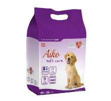Podložka absorpčná pre psov Aiko Soft Care 60x58cm