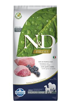 N & D PRIME DOG Adult M / L Lamb & Blueberry 12kg