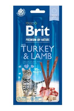 Brit Premium Cat by Nature Sticks Turkey & Lamb (3pcs)