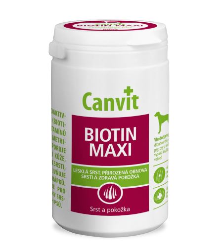 Canvit Biotín Maxi pre psov 500g