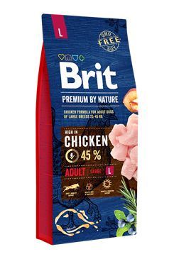 Brit Premium Dog by Nature Adult L 2 balenia 15kg