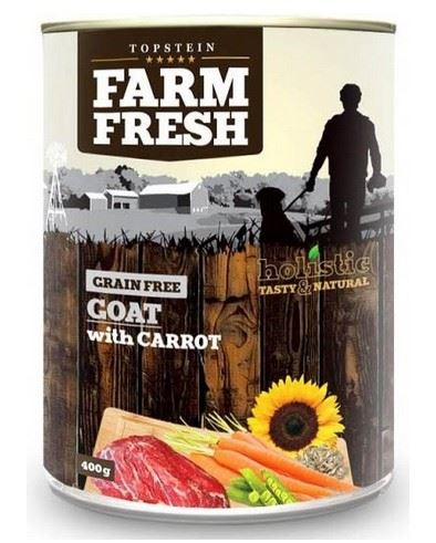 Nepoužívat Topstein Farm Fresh Goat with Carrots 400g