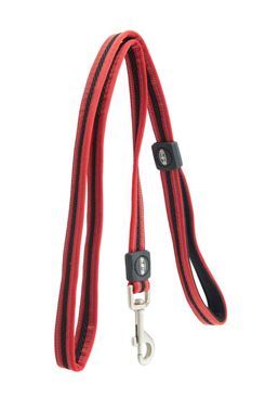 Vodítko BUSTER AIRmesh reflexné S / M 140cm / 20mm červené