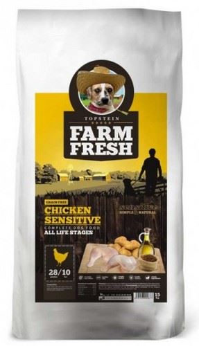 Topstein Farm Fresh Chicken Sensitive 15kg