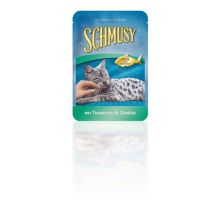 Schmusy Cat vrecko Fish tuniak + zelenina 100g