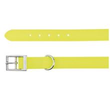Easy Life obojok PVC XL 59-67 cm / 25 mm neon žltý