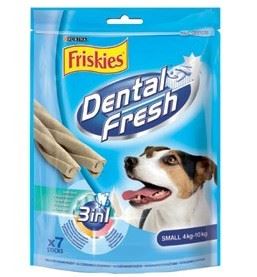 Friskies pochúťka pes DentalFresh 3 v 1 "S" 110g
