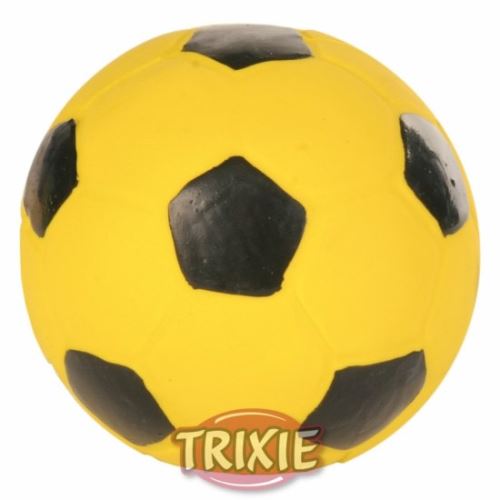Latexová futbalová lopta - žltý 11 cm Trixie